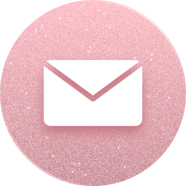 Rose Gold Email Icon